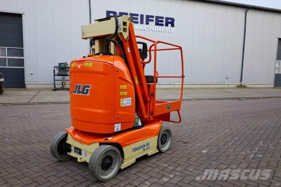 JLG TOUCAN 8E A Electric, 8.2m Working Height, 2.65m R Bomlifte med knækarm
