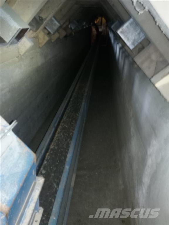 - - - 1 stk. KPAB båndtransportør Bånd, kæder og understel