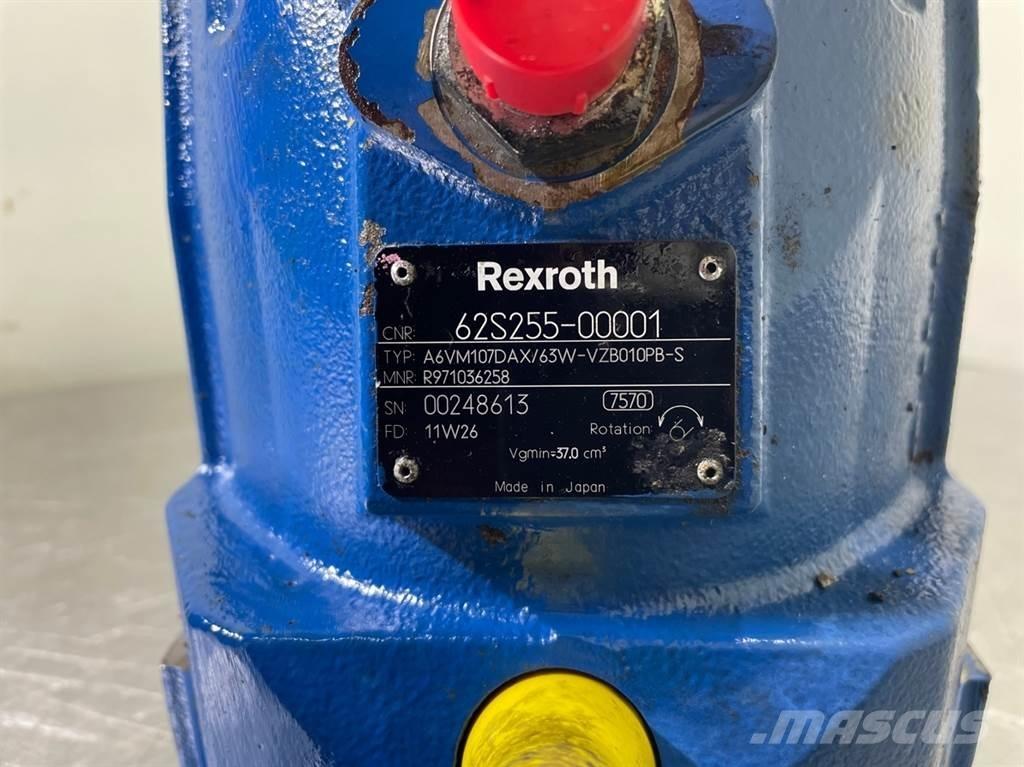 Hitachi ZW95LSD-Rexroth A6VM107DAX/63W-Drive motor Hydraulik