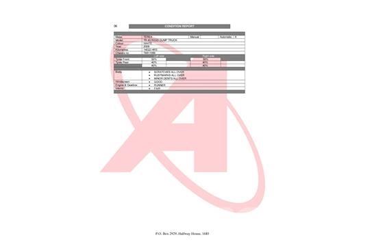 Terex Lot 008 - Terex TR45 Rigid Dump Truck Knækstyrede dumpere