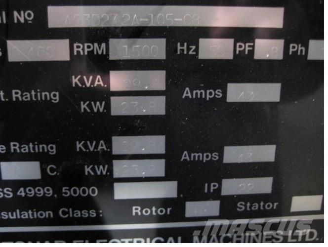 29.8 kVA Stonar Børsteløs Type Generator Andre generatorer