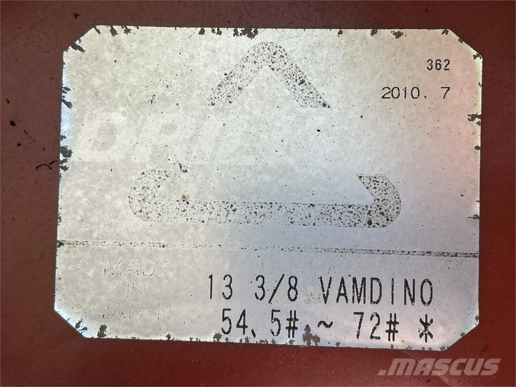 Borerør 343 mm (13 3/8) - ca. 115 stk Rørledningsudstyr