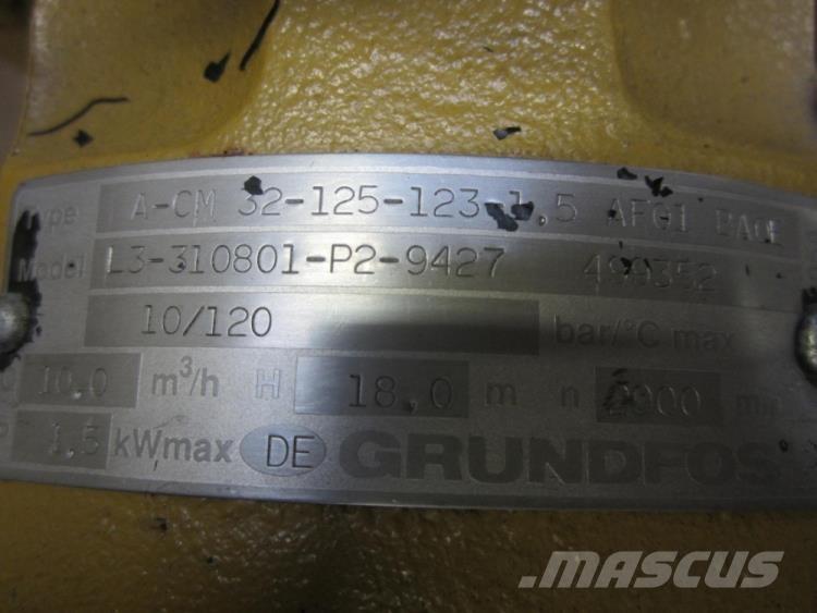 Grundfos pumpe Type CM 32-125-123 Vandpumper