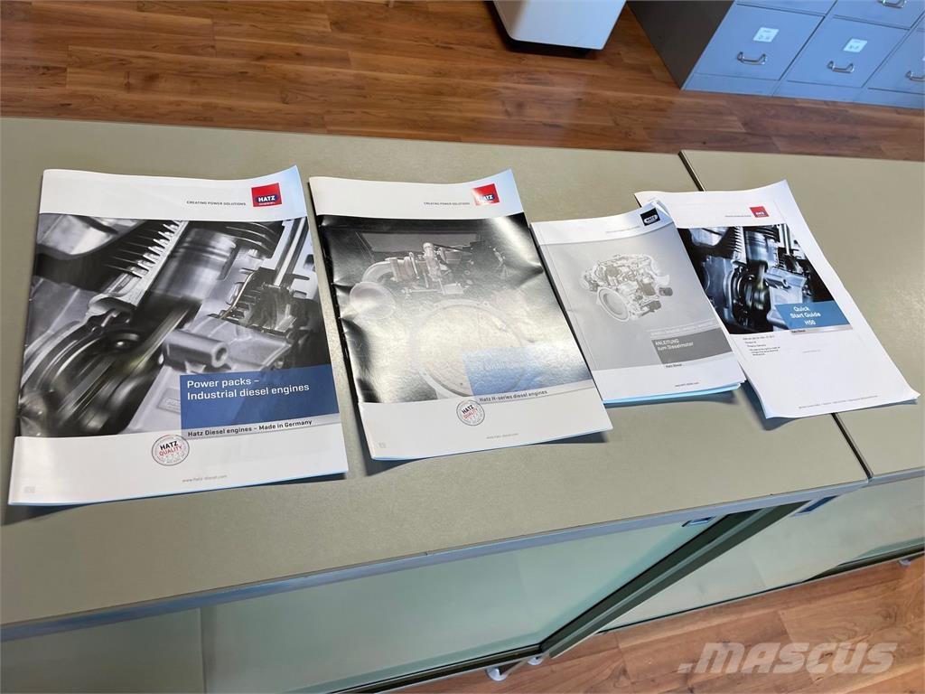 Hatz Model 4H50TICD motor, komplet Motorer