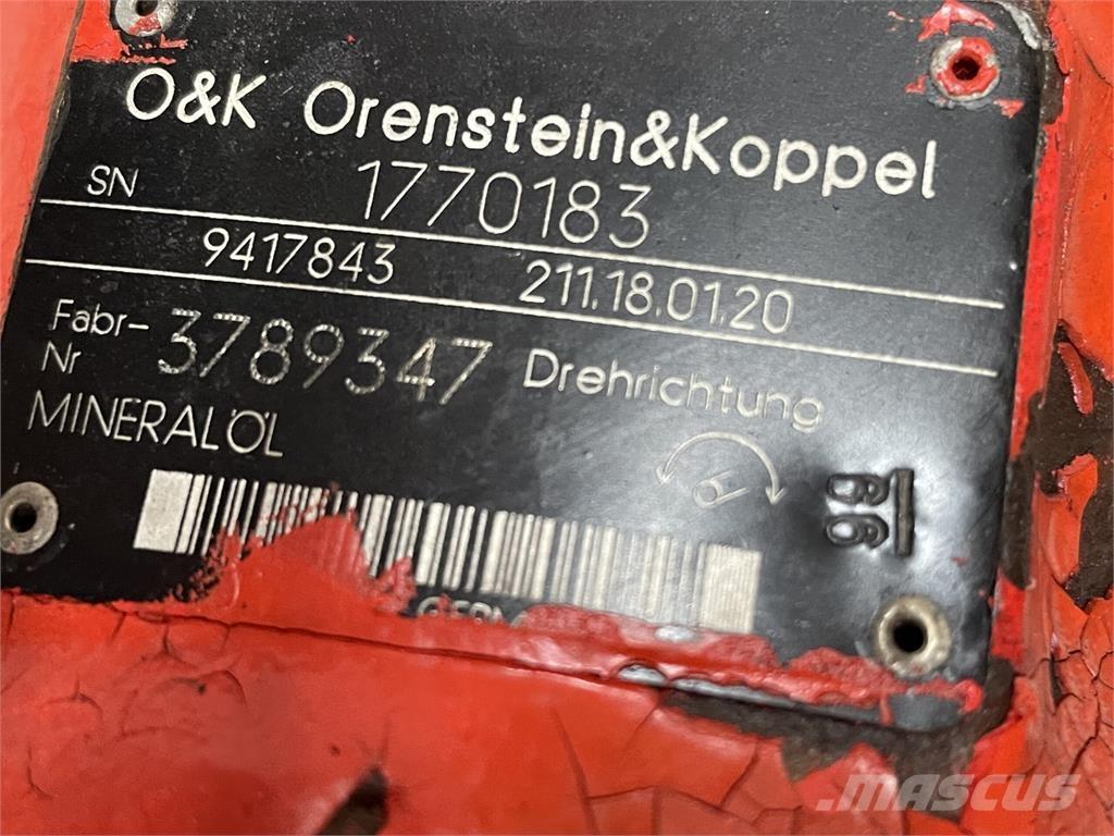 O&K RH9 Krøjegear Type 2181756 Gear