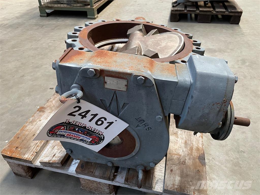 Skydeventil ø600mm - SERCK CLOCON type MHF/S5 Andet tilbehør