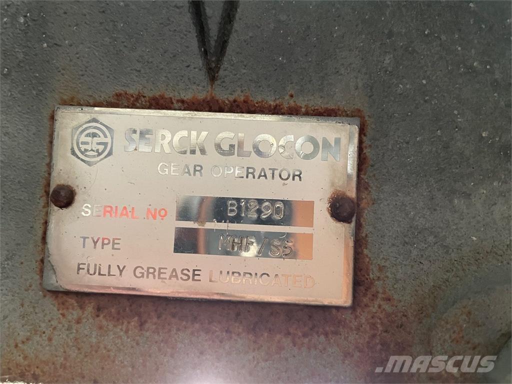 Skydeventil ø600mm - SERCK CLOCON type MHF/S5 Andet tilbehør