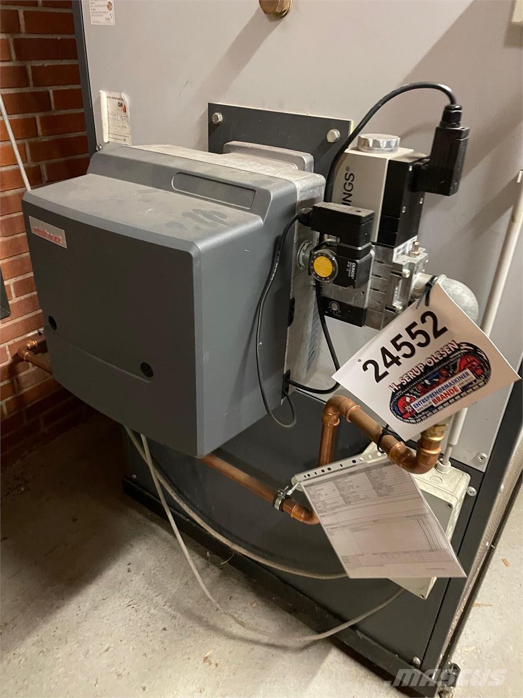 Weishaupt WG20 N/I-C, 35-200 kw gaskaloriferefyr, Andet tilbehør