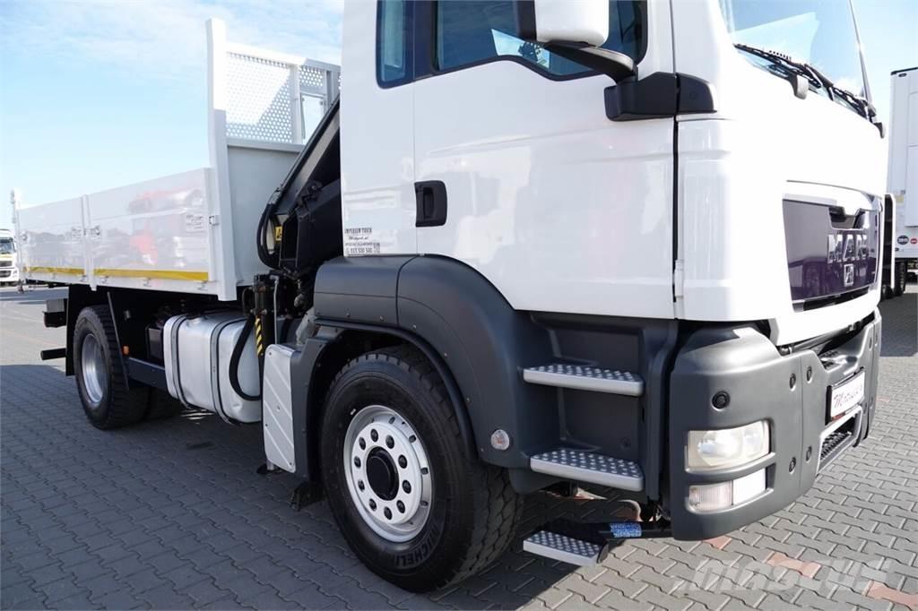 MAN TGS 18.400 + HDS Lastbiler med tip