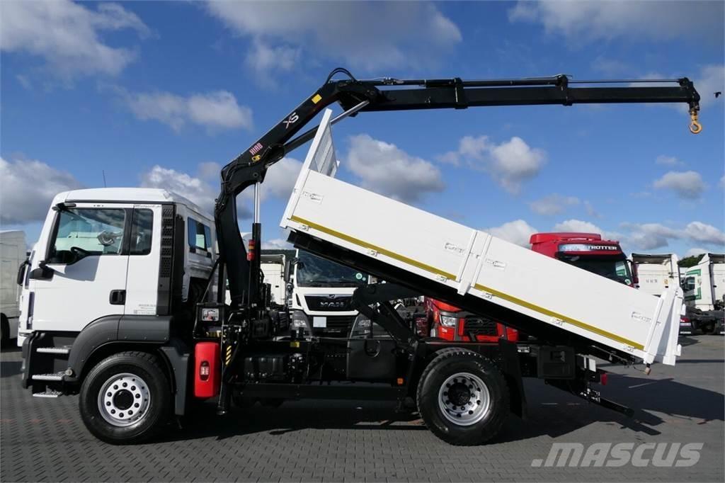 MAN TGS 18.400 + HDS Lastbiler med tip