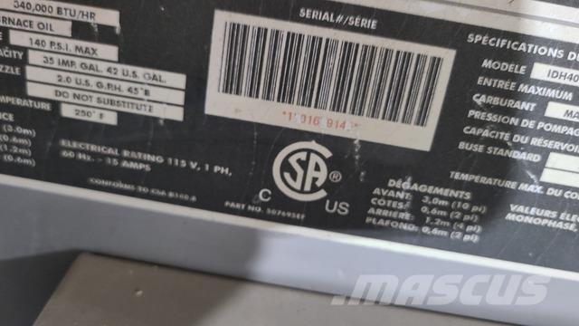 Frost Fighter IDH400 QR Opvarmnings- og optøningsmaskiner