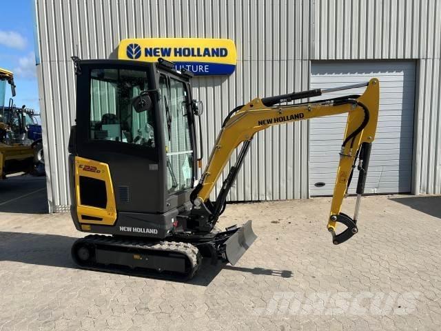 New Holland E 22D CAB Minigravemaskiner
