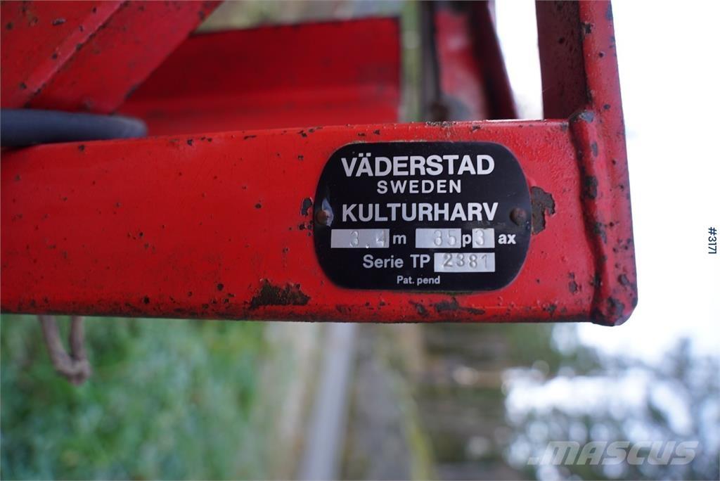 Väderstad harv 3,4 M Andre jordbearbejdningsmaskiner og andet tilbehør