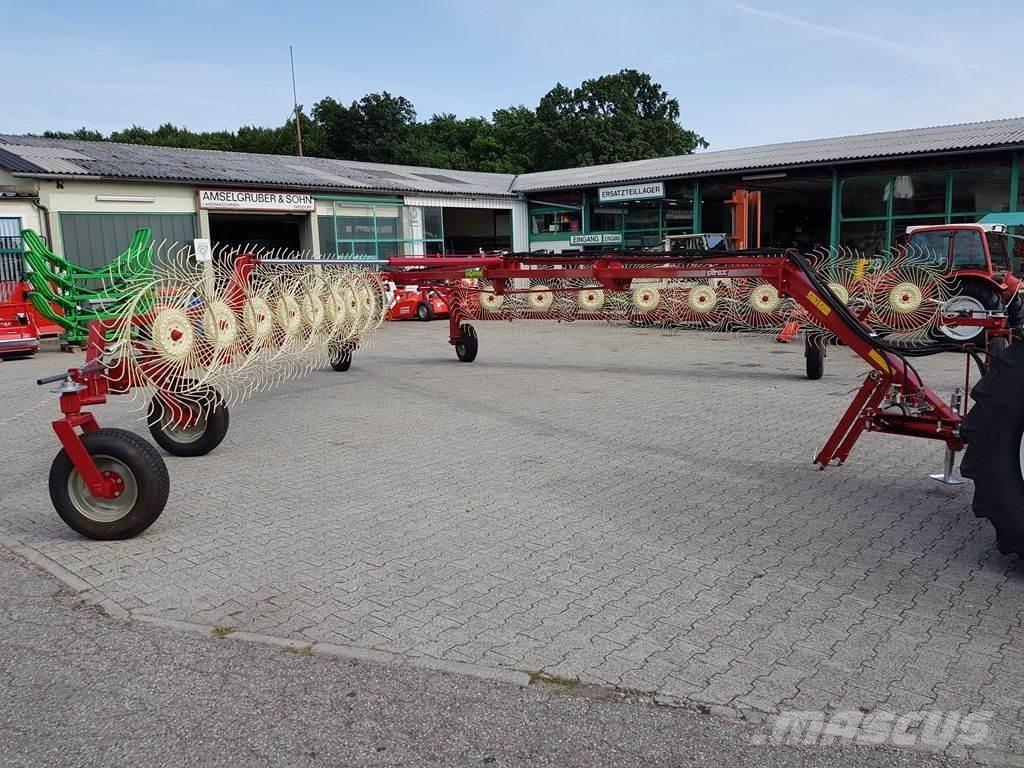 Twin Quick MK16 Magnum VARIO Radialschwader mit Lenkung NEU Skårlæggerer