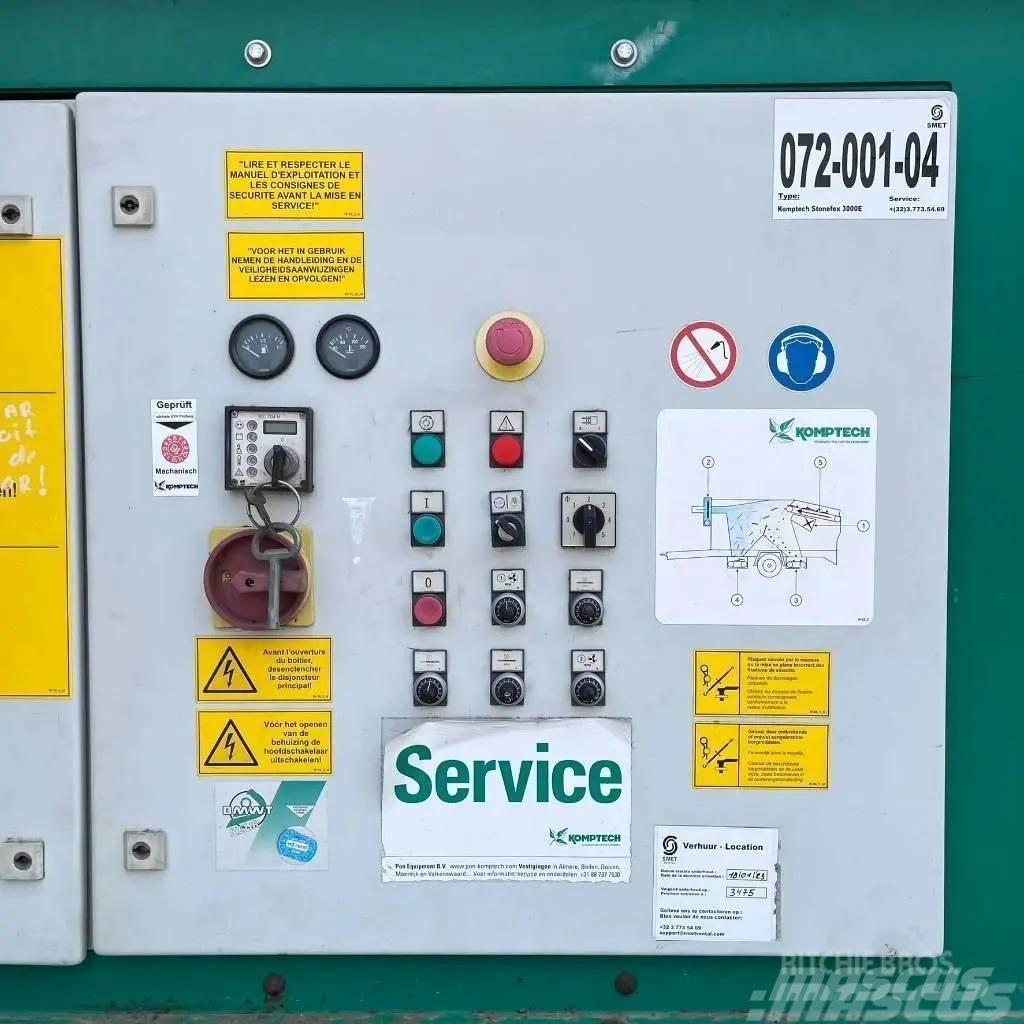 Komptech Stonefex 3000E Sorteringsudstyr