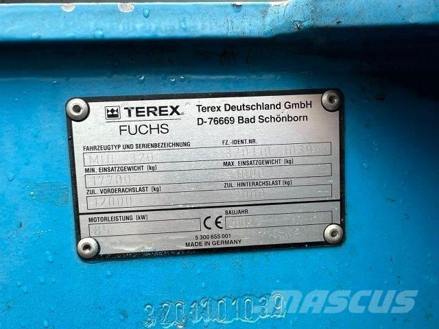 Fuchs MHL 320 Umschlagbagger **BJ. 2008 *18349H Gravemaskiner på hjul