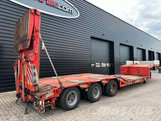 Goldhofer Tieflader /ausziehbar / Rampen Semi-trailer blokvogn