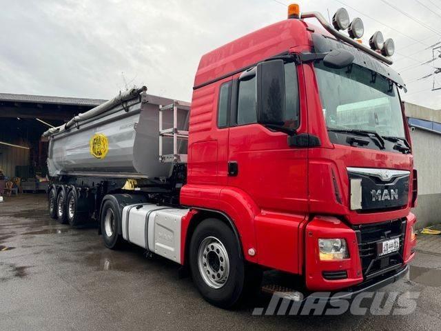 MAN TGX 18.480 BLS Intarder Kipphydraulik LX German Trækkere