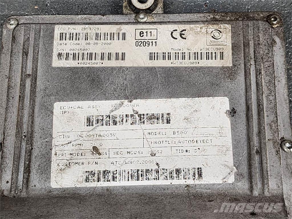 Allison B500 Elektronik