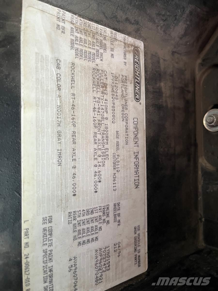 Freightliner FLD112 Lastbiler med tip