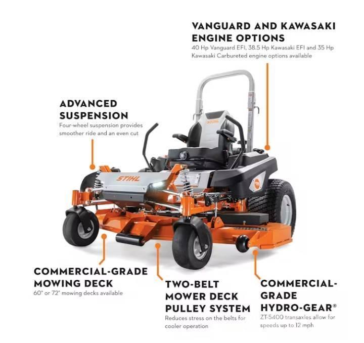 Stihl RZ 972.0i K Zero-turn klippere