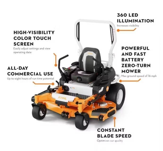 Stihl RZA 760.0 Zero-turn klippere