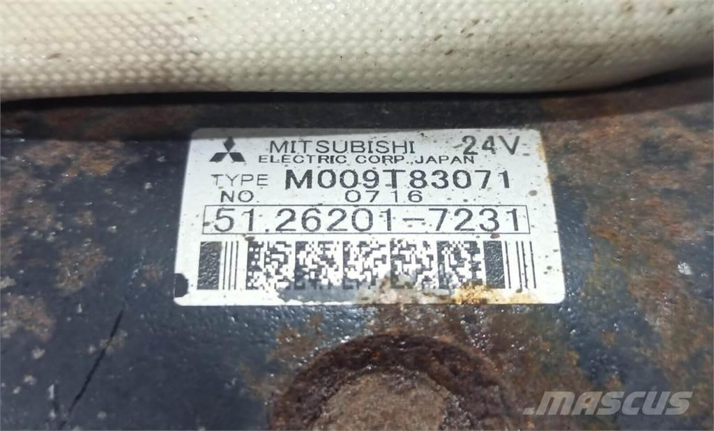 MAN 24V 7,0KW / TGA / D2066 Motor de Arranque D2066;D2 Elektronik