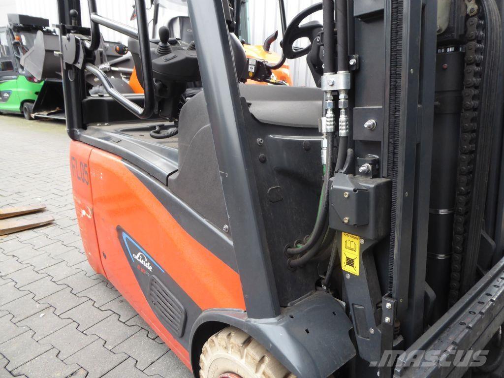 Linde E16C-02 El gaffeltrucks