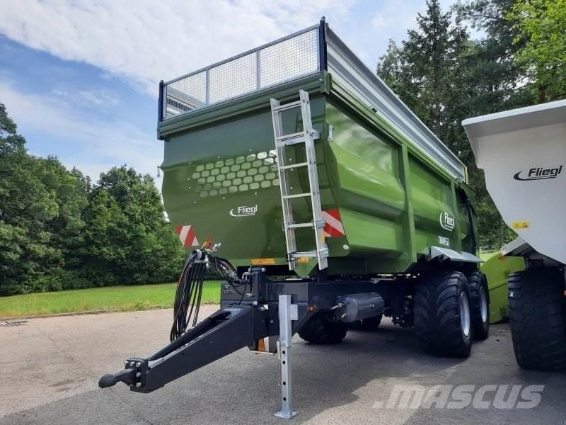 Fliegl TMK 273 FOX JUMBO 40m³ Lastbiler med tip