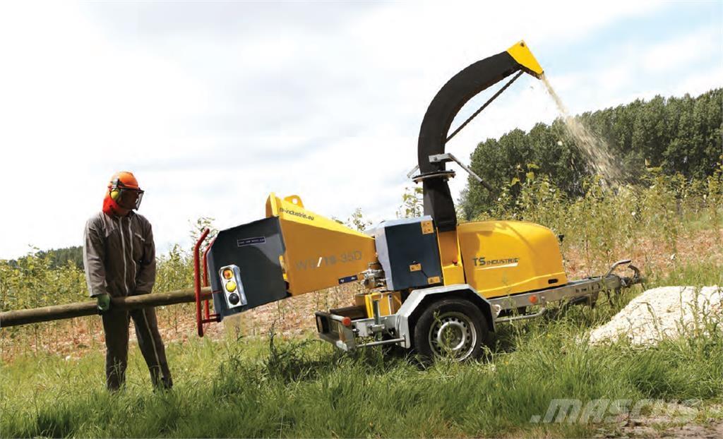 TS Industrie WS18D (Diesel) Flishuggere / neddelere