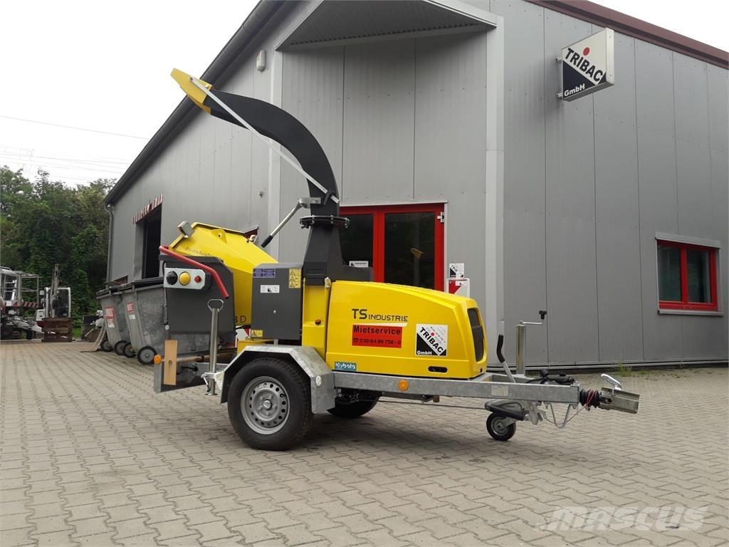 TS Industrie WS18D (Diesel) Flishuggere / neddelere