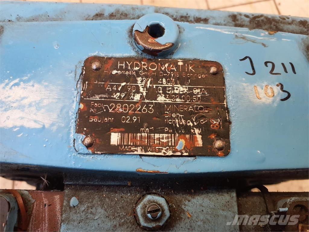 Krupp KMK 6180/6200 pump Krandele og udstyr