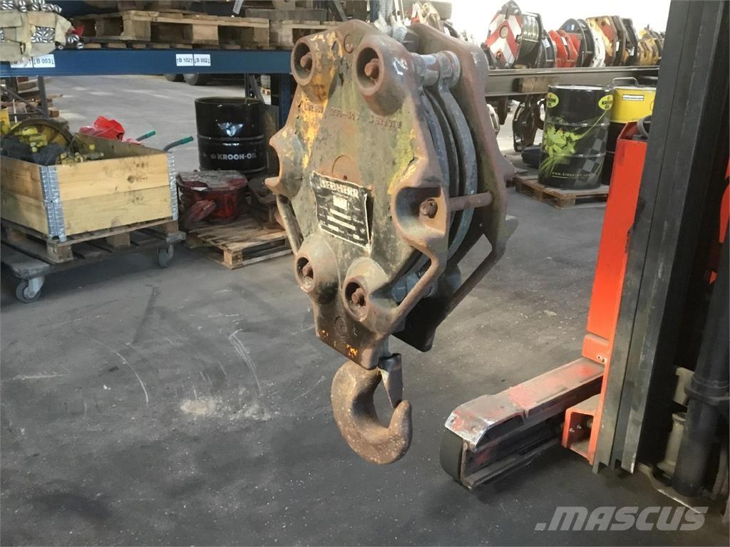Liebherr Hookblock 13mm 1 sheave 10t Krandele og udstyr
