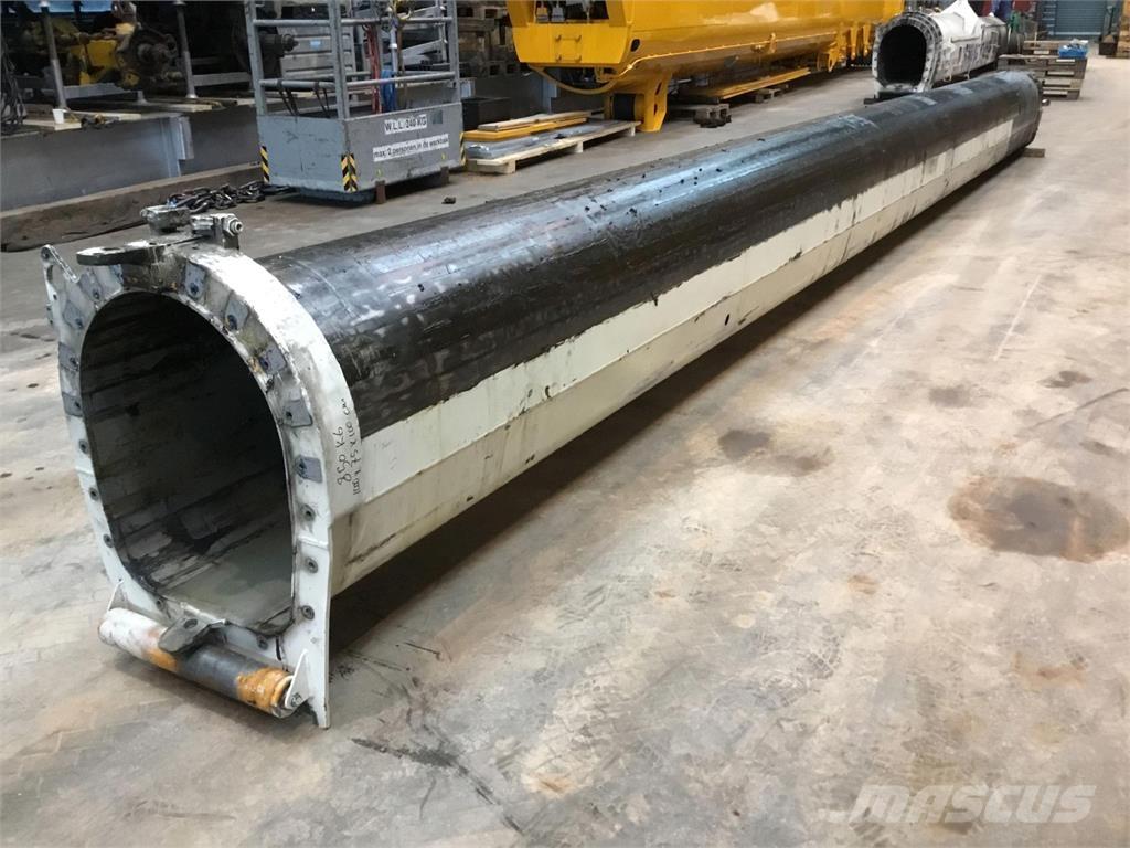 Liebherr LTM 1070-4.2 telescopic section 4 Krandele og udstyr