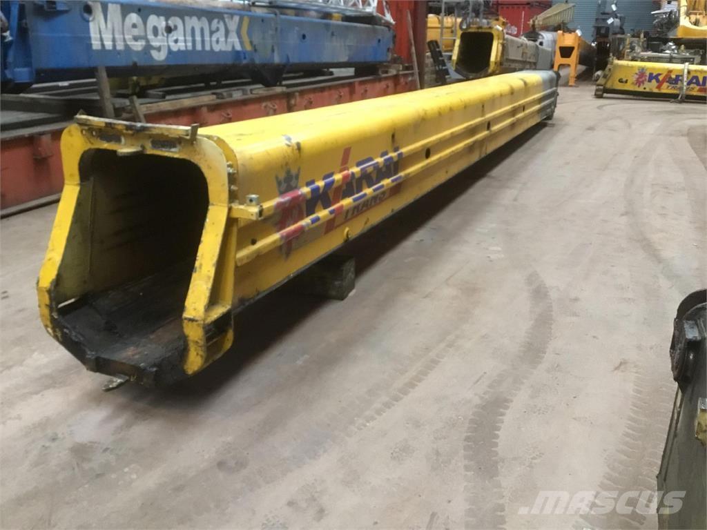 Liebherr LTM 1070 telescopic section 2 Krandele og udstyr