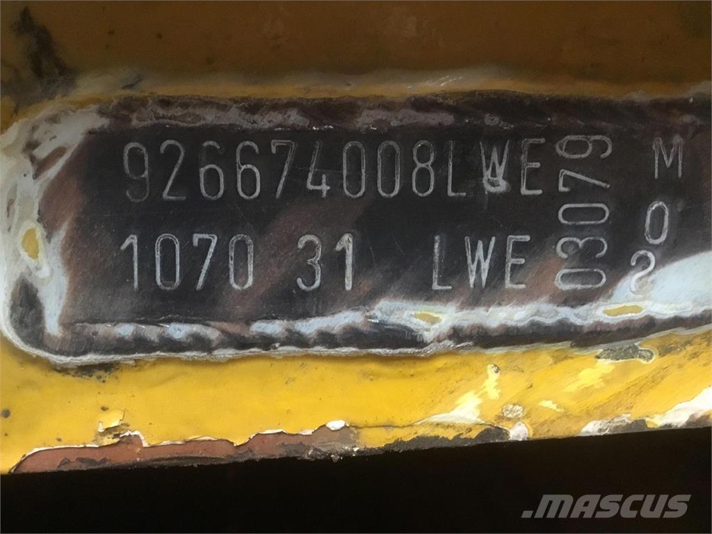 Liebherr LTM 1070 telescopic section 2 Krandele og udstyr