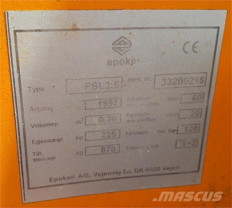 Epoke PLS3,5 Sand- og saltspredere