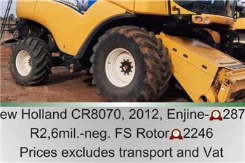 New Holland CR 8070 - 2246 rotor hours
