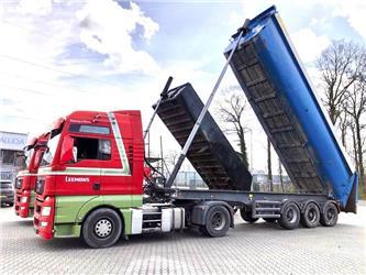MAN TGX ONLY ONE PIECE LEFT WITH TIPPER TRAILER 36,2 2