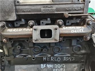 Merlo P 34.7 {Deutz BF4M 2012} exhaust manifold