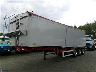 Wilcox Tipper trailer alu 52 m3 + tarpaulin