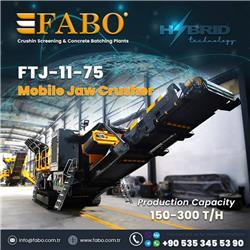 Fabo FTJ-1175 TRACKED JAW CRUSHER