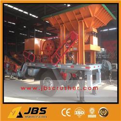 JBS MC2540 Mobile Diesel Engine Stone Crusher Plant