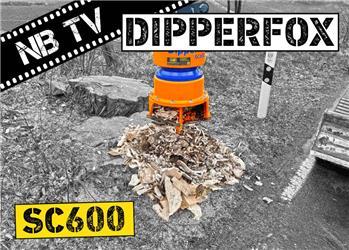 Dipperfox Baumstumpffräse SC600 -  60 Stümpfe pro