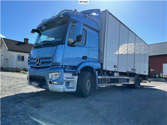 Mercedes-Benz Actros 4x2 Box truck w/ full side opening and frid