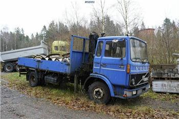 Volvo F610 4x2 Old truck with crane REP.OBJECT