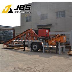 JBS 50kw Cummins mobile crusher plant