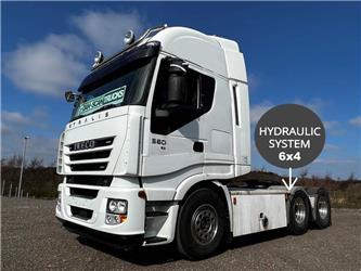 Iveco Stralis 560 6x4 inkl. hydr.
