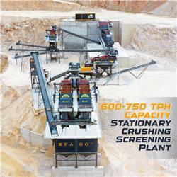 Fabo 750 T/H STATIONARY CRUSHING PLANT