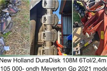 New Holland Duradisk 108M - 6 drum - 2.4 m